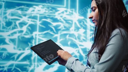 Preview: Engineer uses tablet and AI deep neural networks to solve tasks