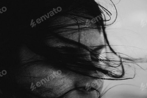 Preview: wind blown hair