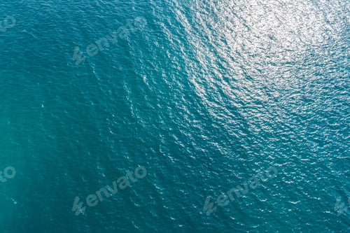 Preview: Aerial view of sea wave surface