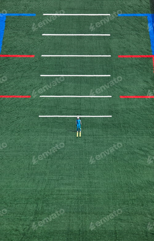 Preview: Ski jump. Artificial track. Sport background. Norwegian summer. Vertical