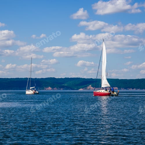 Preview: Two Sailing Boats.
