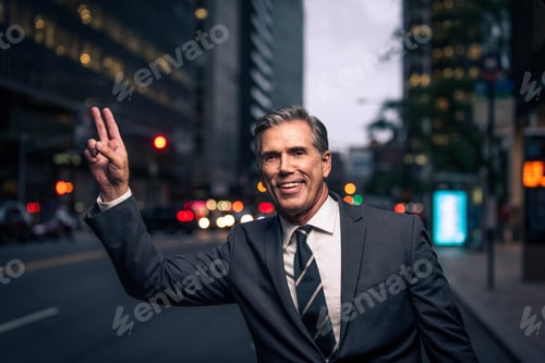 Preview: Senior businessman in New York