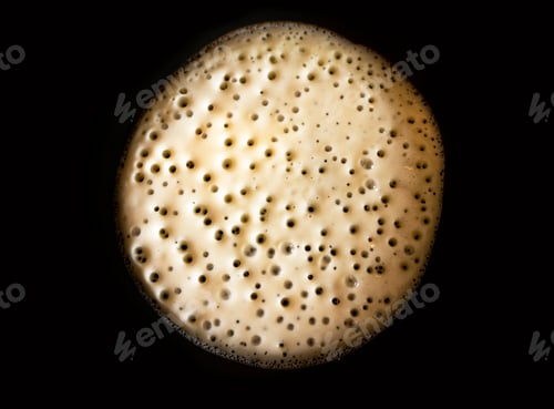 Visualização: Fazendo panquecas americanas na frigideira.