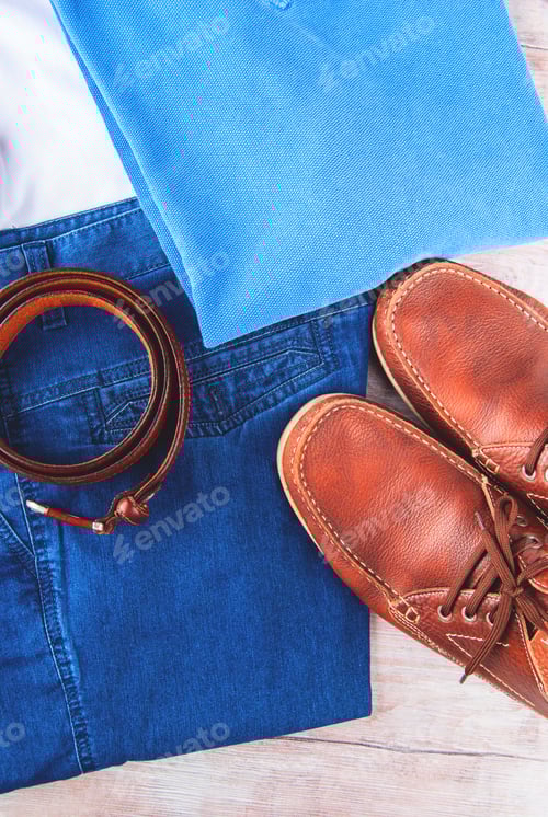 Preview: Man's clothes and leather accessories