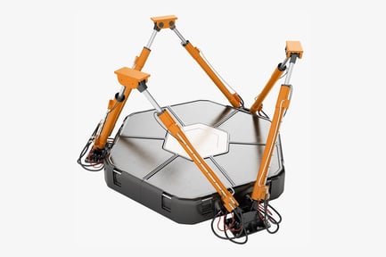 Preview: Hexapod Robotic Platform with Actuators