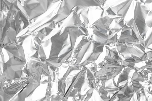 Preview: aluminum silver foil. background or texture