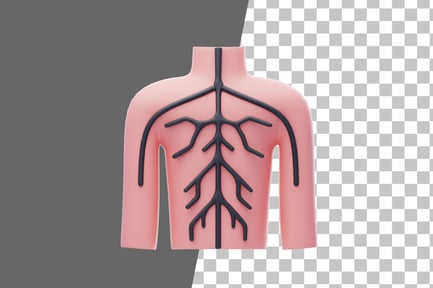 Preview: Body Nerves 3D Icon