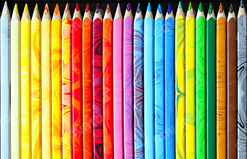 Preview: Set of color pencils