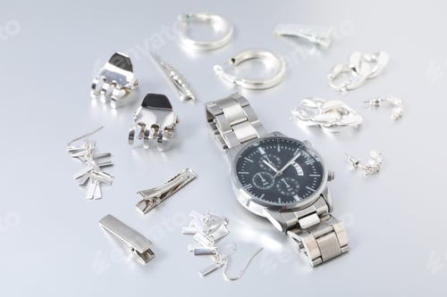 Preview: Concept of Silver, different silver textures and items