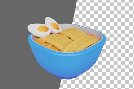 Preview: Noodles Bowl 3D Icon