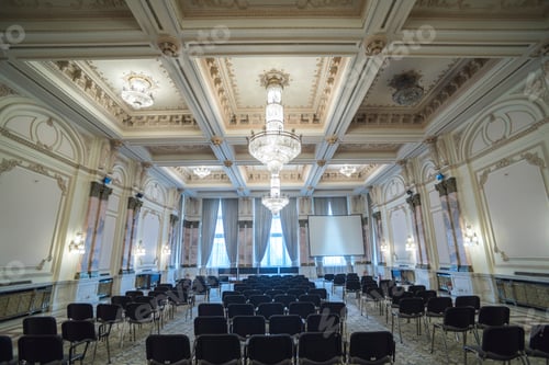 Preview: Interior rooms inside the Palace of the Parliament, Bucharest, Muntenia Region, Romania