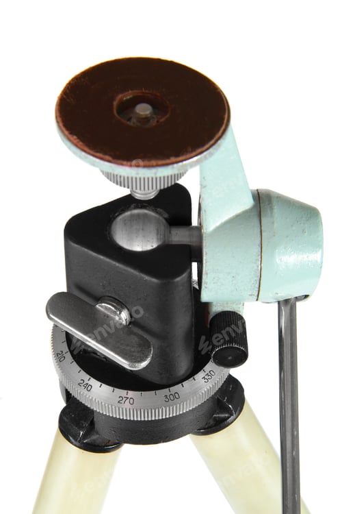 Preview: Tripod, isolated on a white background