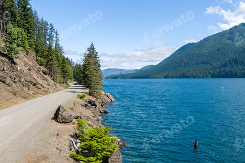 Preview: Lake Cushman and the Olympic Mountains of Washington State