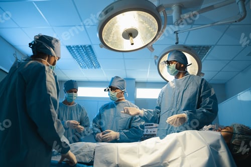 Preview: Medical team discussed the surgical options with the patient before proceeding with the operation.