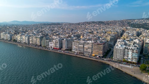 Preview: Thessaloniki, Greece. June 22, 2025, view of the White Tower in Thessaloniki, Greece