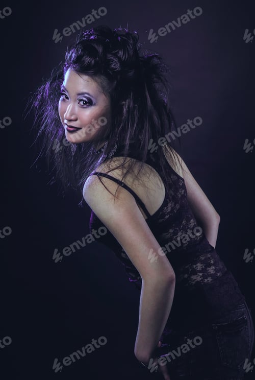 Preview: Asian Rock Star Girl