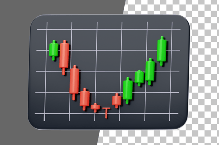 Preview: Dragonfly Doji 3D Icon