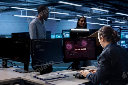 Preview: Data center employee struggling to erase virus after seeing security breach