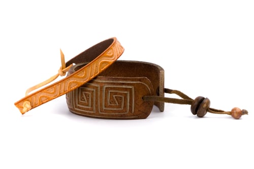 Preview: two leather bracelets