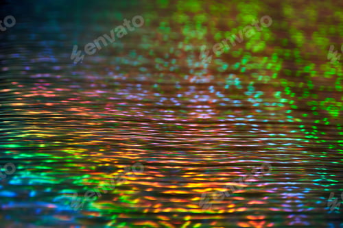 Preview: Holographic abstract neon background. Wallpaper.