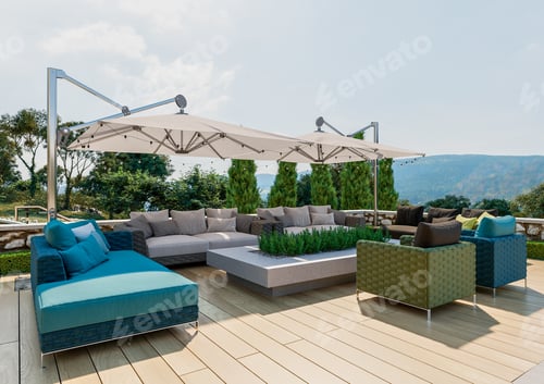 Preview: Mediterranean Villa interior and exterior design