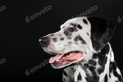 Preview: Adult male Dalmatian portrait