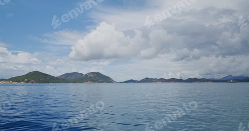 Preview: Clear blue sky and the sea