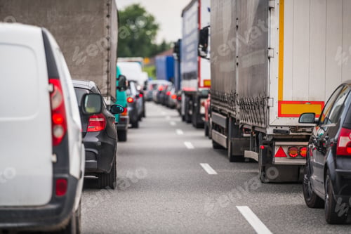 Preview: Afternoon City Commute Heavy Traffic