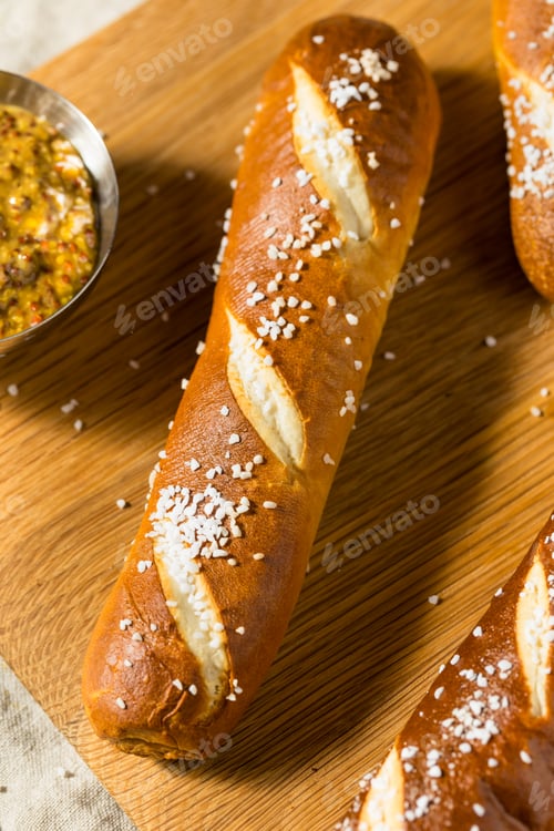 Preview: Homemade Soft Pretzel Bread Sticks