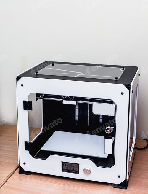 Preview: modern professional plastic 3D printer