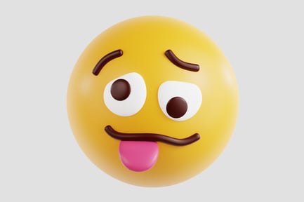 Preview: 3D Mocking Face Emoji