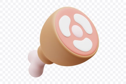 Предпросмотр: Кусок говядины, нарезанный мрамором