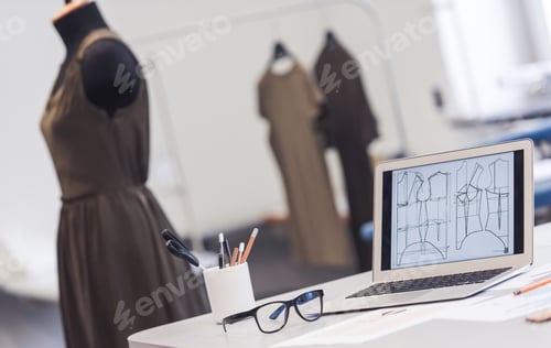 Preview: Dressmaker's work place