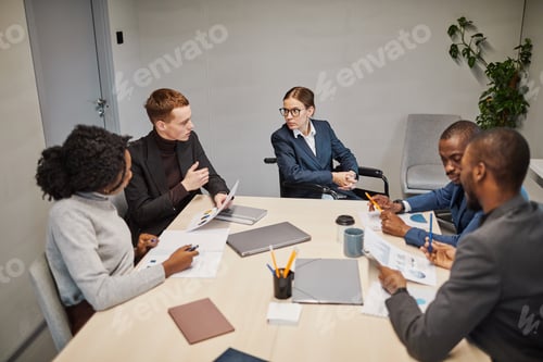 Preview: Diverse Business team Planning Project