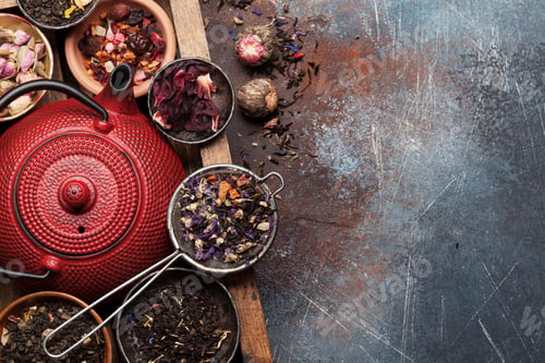 Preview: Set of herbal and fruit dry teas