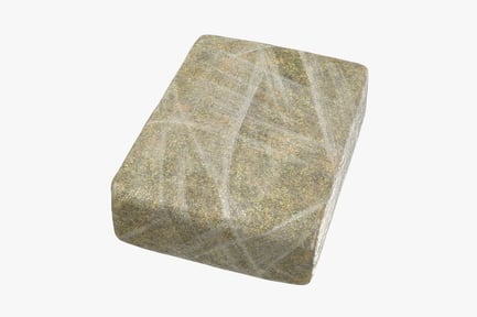 Preview: Large Brick of Marijuana Wrapped