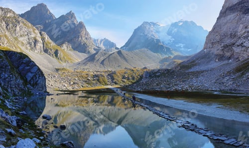 Preview: Lac Des Vaches, Vanoise national park in french alps, France
