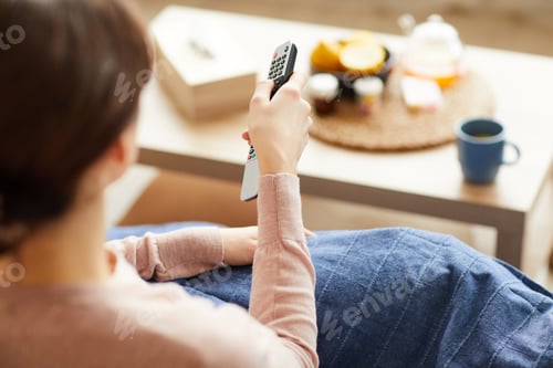 Preview: Woman watching TV