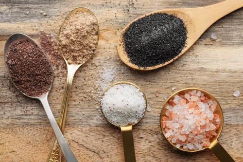 Preview: Spoons with assorted speciality salt