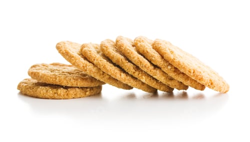 Preview: Crispy oatmeal cookies.