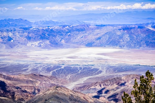 Preview: Aerial view of the Badwater Basin in Death Valley