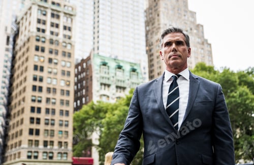 Preview: Successful business man in New york city, portraits and lifestyle