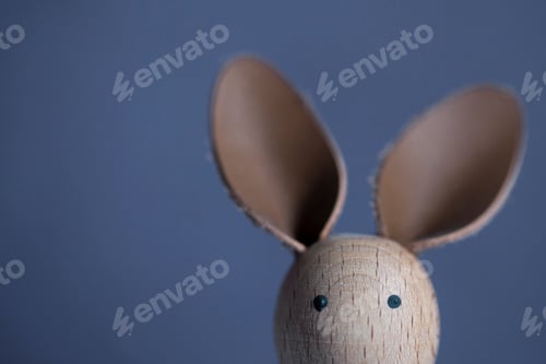 Preview: Easter bunny from recycled wood.