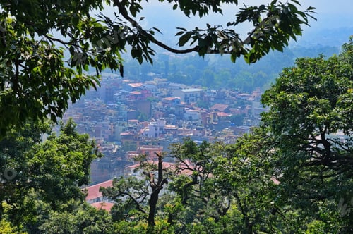 Preview: Panoramic view of the Kathmandu in Nepal
