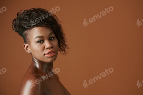 Preview: Black Woman with Modern Hairstyle