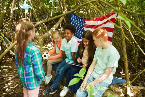 Preview: Kids Hiding Place in Forest