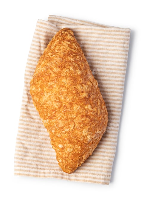 Preview: fresh baked bread on white background