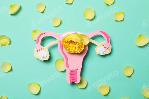 Preview: Women's health and women's healthcare concept with uterus
