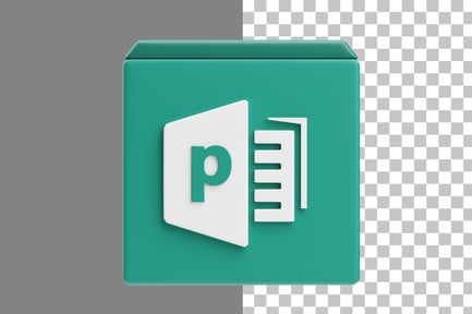 Preview: Publisher 3D Icon