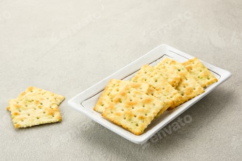 Preview: Stacked square biscuits